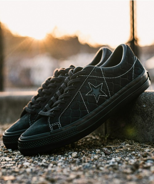 CONVERSE SKATEBOARDING(コンバーススケートボーディング)の「【CONVERSE SKATEBOARDING】ONE STAR SK / HEEL COLLECTIVE(スニーカー・メンズ・ブラック・27.0cm/27.5cm/28.0cm/26.5cm)」の1枚目の写真