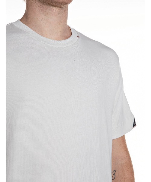 REPLAY(リプレイ)の「ヘビーコットンジャージーロゴTシャツ(Tシャツ/カットソー・メンズ・アイボリー・X-LARGE/LARGE/MEDIUM/SMALL)」の4枚目の写真