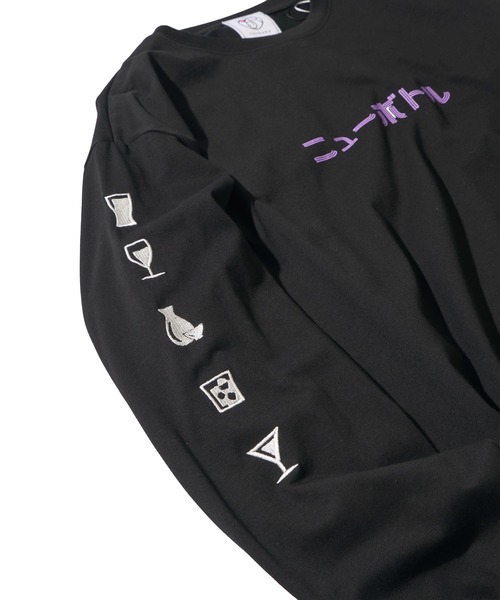 ADPOSION(アドポーション)の「【YOIDORE】ニューボトル クルーネックロングスリーブTシャツ(Tシャツ/カットソー・メンズ・ブラック/ホワイト・MEDIUM/LARGE/X-LARGE)」の10枚目の写真