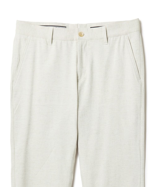 MEN'S BIGI（メンズビギ）の「シェルタリングドライオックス アンクルパンツ＜吸汗速乾/紫外線防止/接触冷感/ストレッチ＞（その他パンツ・メンズ・ホワイト/ブラック/サックスブルー/ベージュ・01/04/03/02）」の9枚目の写真