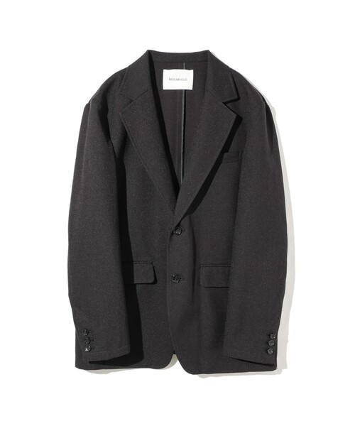 MIDIUMISOLID(ミディウミソリッド)の「MIDIUMISOLID Men’s リネン混テーラードジャケット(ダウンジャケット/コート・メンズ・ブラック/ベージュ・48)」の3枚目の写真