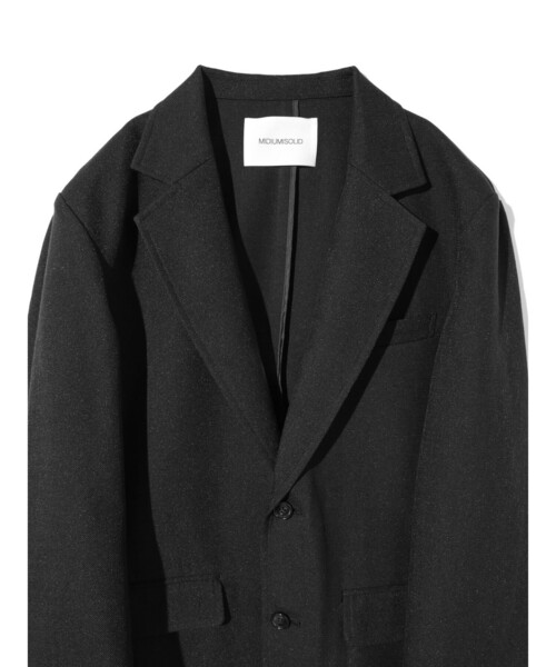 MIDIUMISOLID(ミディウミソリッド)の「MIDIUMISOLID Men’s リネン混テーラードジャケット(ダウンジャケット/コート・メンズ・ブラック/ベージュ・48)」の13枚目の写真