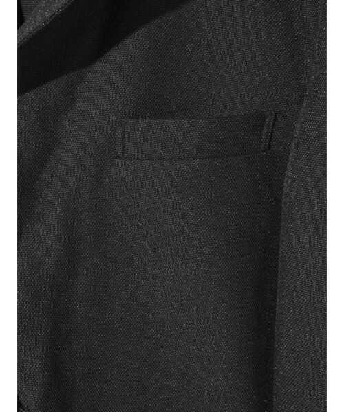 MIDIUMISOLID(ミディウミソリッド)の「MIDIUMISOLID Men’s リネン混テーラードジャケット(ダウンジャケット/コート・メンズ・ブラック/ベージュ・48)」の16枚目の写真