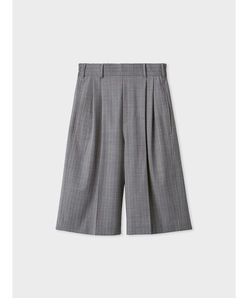 MIESROHE（ミースロエ）の「ウーステッドハーフパンツ（その他パンツ・レディース・ライトベージュ/ストライプ・1/0）」の4枚目の写真