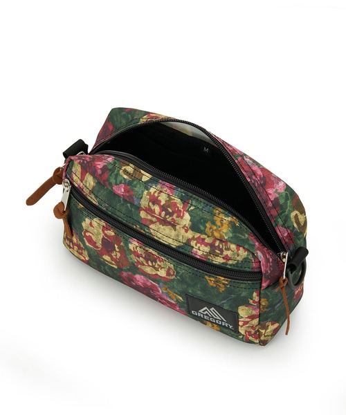 GREGORY(グレゴリー)の「パデッドショルダーポーチM PADDED SHOULDER POUCH M ボタニカルタペストリー(ショルダーバッグ・メンズ・レッド系その他・ONE SIZE)」の6枚目の写真