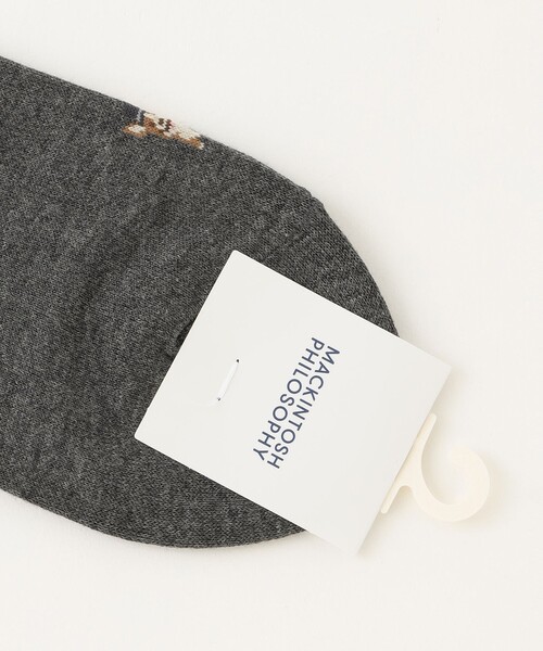 MACKINTOSH PHILOSOPHY(マッキントッシュ フィロソフィー)の「コーギー アンクレット カジュアルソックス(ソックス/靴下・メンズ・ダークネイビー/ブルー系その他7/グレー系その他・FREE)」の5枚目の写真
