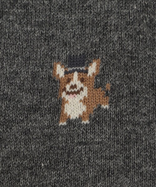 MACKINTOSH PHILOSOPHY(マッキントッシュ フィロソフィー)の「コーギー アンクレット カジュアルソックス(ソックス/靴下・メンズ・ダークネイビー/ブルー系その他7/グレー系その他・FREE)」の7枚目の写真