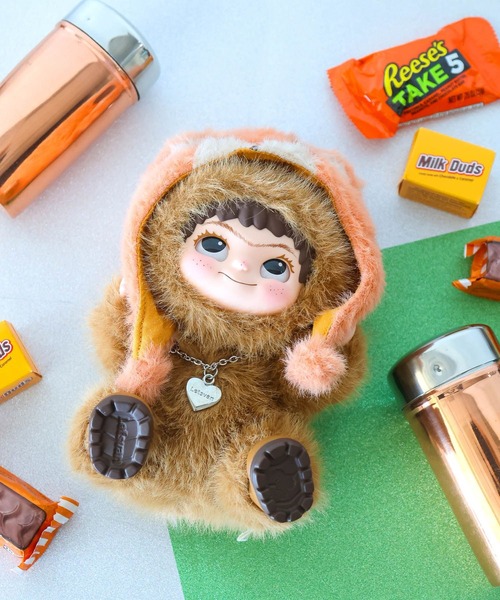 WAKUKU(ワクク）】FUZZY TRENDY FUN PARTY(WEB限定)（キーホルダー