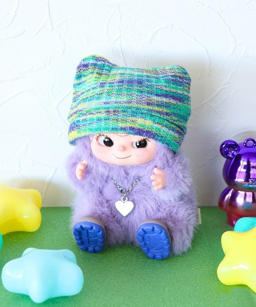 WAKUKU(ワクク）】FUZZY TRENDY FUN PARTY(WEB限定)（キーホルダー