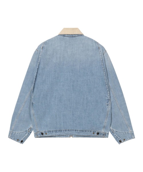 Carhartt(カーハート)の「Carhartt OG DETROIT JACKET BURST WASHED(その他アウター・メンズ・サックスブルー・MEDIUM)」の3枚目の写真