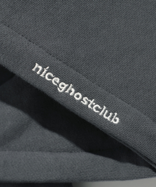 NICE GHOST CLUB(ナイスゴーストクラブ)の「KILLS AND KISSES HOODIE_CHARCOAL(NG2ESUM415A)(パーカー・レディース・その他・M/S/L)」の4枚目の写真