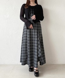 apres jour（アプレジュール）の「アシメフレアキャミワンピース（ワンピース）」