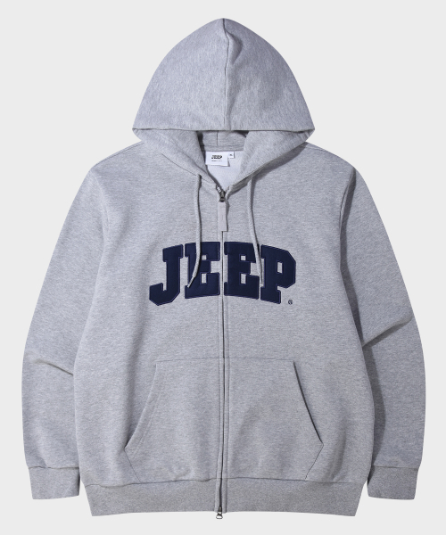 JEEP(ジープ)の「JEEP ビッグロゴ 2WAY オーバーサイズ フードジップアップ (JR5TZU075MG)(パーカー・レディース・その他・SMALL/MEDIUM/LARGE/X-LARGE/2XL)」の17枚目の写真