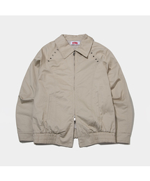 SOMEPLACE MAN（サムプレイス・マン）の「スタンドアイレットディテールコットンカラーブルゾンジャケット_3COLOR（MA-1）」