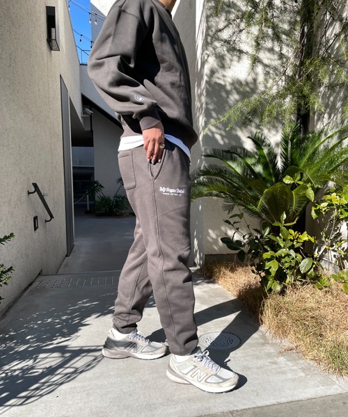 My sugar Babe(マイシュガーベイブ)の「msb patch logo sweat pant(スウェットパンツ・メンズ・グレー・LARGE/MEDIUM)」の3枚目の写真