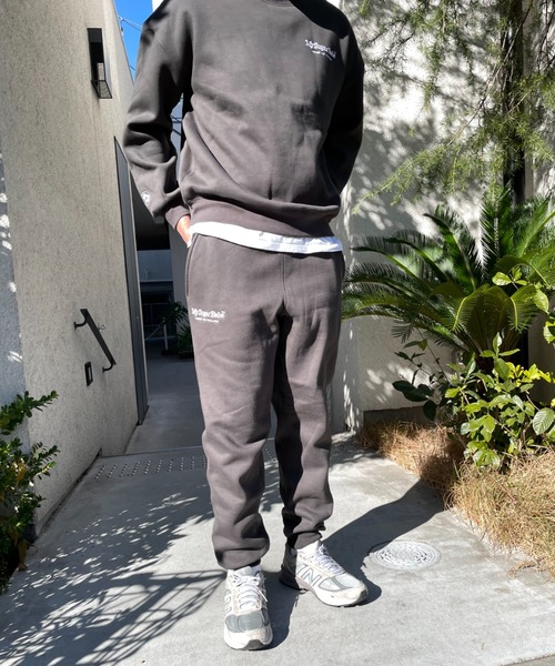 My sugar Babe(マイシュガーベイブ)の「msb patch logo sweat pant(スウェットパンツ・メンズ・グレー・LARGE/MEDIUM)」の4枚目の写真