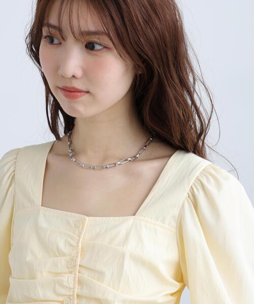 FREE'S MART（フリーズマート）の「チェーンネックレス（ネックレス・レディース・シルバー・ﾌﾘ-）」の3枚目の写真