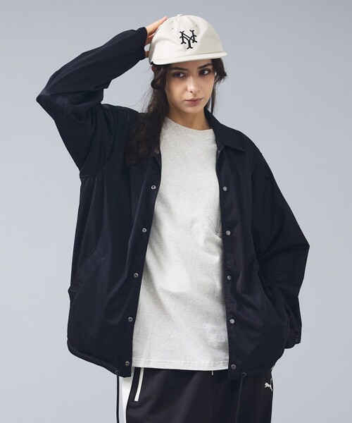 TAION / タイオン】 NON DOWN BASIC REVERSIBLE COACH JAKET