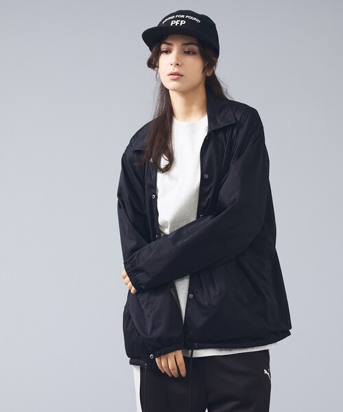 TAION(タイオン)の「【TAION / タイオン】 NON DOWN BASIC REVERSIBLE COACH JAKET /ノンダウン ベーシック リバーシブル コーチジャケット/ユニセックス 【WEB限定】(ブルゾン・メンズ・カーキ/ブラック/その他1・M/L/XL)」の13枚目の写真