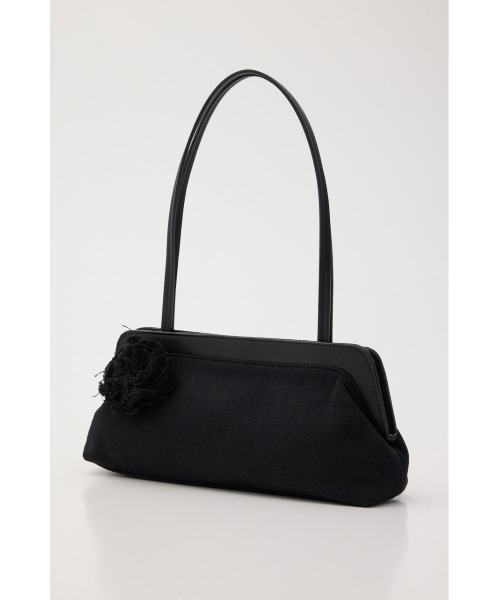 LAGUA GEM（ラグアジェム）の「FLOWER MOTIF MINI バッグ（ショルダーバッグ・レディース・マルチ/ブラック・FREE）」の3枚目の写真