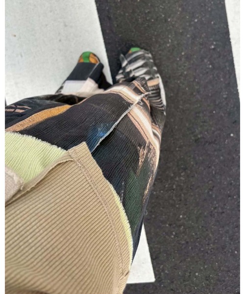 kotohayokozawa（コトハヨコザワ）の「GRAPHIC YORYU PANTS KTX6S-GY03（その他パンツ・レディース・シルバー・2）」の5枚目の写真