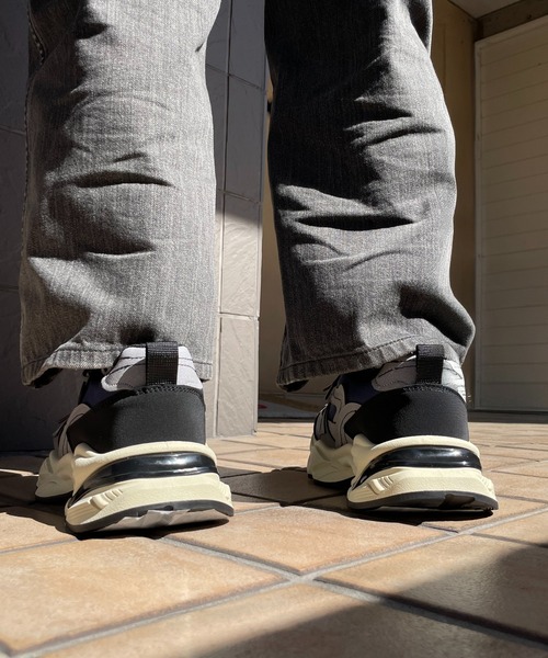 CALIFORNIA OUTFITTERS（カリフォルニア アウトフィッターズ）の「2C99-SZ MIXカラー ボリュームソール ダッドスニーカー 厚底 チャンキーソール（スニーカー・メンズ・グレー/ブラック・40/42/44）」の6枚目の写真