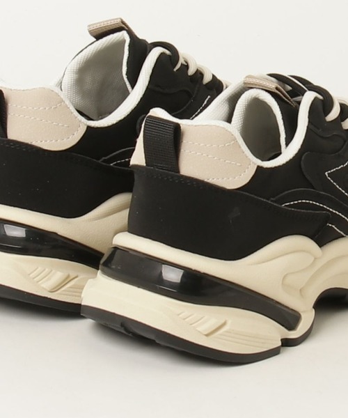 CALIFORNIA OUTFITTERS（カリフォルニア アウトフィッターズ）の「2C99-SZ MIXカラー ボリュームソール ダッドスニーカー 厚底 チャンキーソール（スニーカー・メンズ・グレー/ブラック・40/42/44）」の9枚目の写真