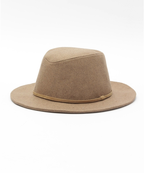 GLOBAL WORK（グローバルワーク）の「【キッズ】ツバヒロフェルトハット/710615（ハット・キッズ・ブラック/カーキ/ブラウン・FREE）」の2枚目の写真