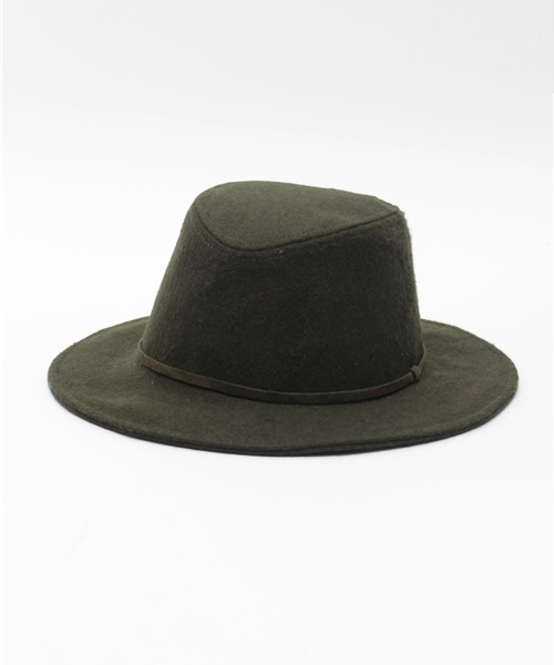 GLOBAL WORK（グローバルワーク）の「【キッズ】ツバヒロフェルトハット/710615（ハット・キッズ・ブラック/カーキ/ブラウン・FREE）」の3枚目の写真