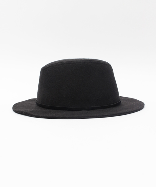 GLOBAL WORK（グローバルワーク）の「【キッズ】ツバヒロフェルトハット/710615（ハット・キッズ・ブラック/カーキ/ブラウン・FREE）」の5枚目の写真