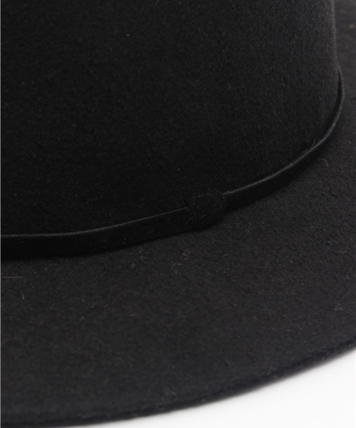 GLOBAL WORK（グローバルワーク）の「【キッズ】ツバヒロフェルトハット/710615（ハット・キッズ・ブラック/カーキ/ブラウン・FREE）」の7枚目の写真