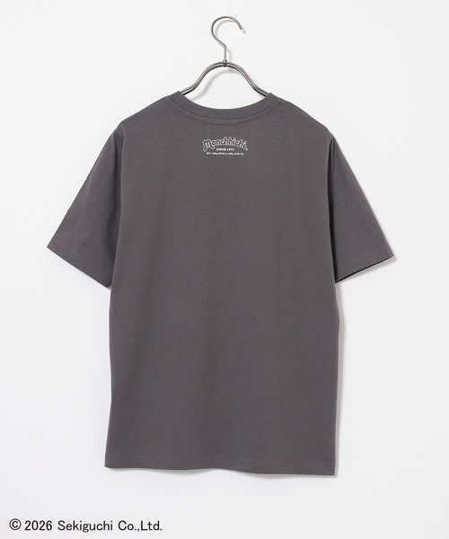Honeys(ハニーズ)の「モンチッチ/Tシャツ(Tシャツ/カットソー・キッズ・ライトピンク/ホワイト/レッド/オートミール/スミクロ/ベージュ/ラベンダー/ブラック/ホワイト×ピンク・150cm/L/LL/M/S)」の19枚目の写真