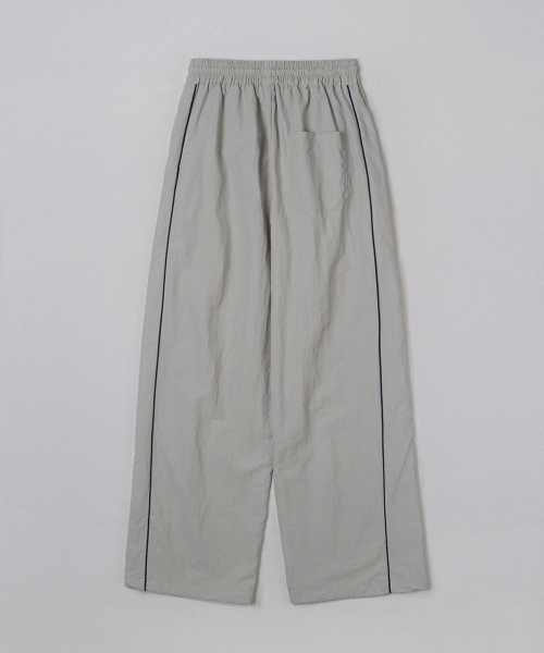 FRIVER07（フリバー07）の「Side line nylon string pants [FRSP06PT04]_Gray（スウェットパンツ・レディース・ライトグレー・FREE）」の3枚目の写真