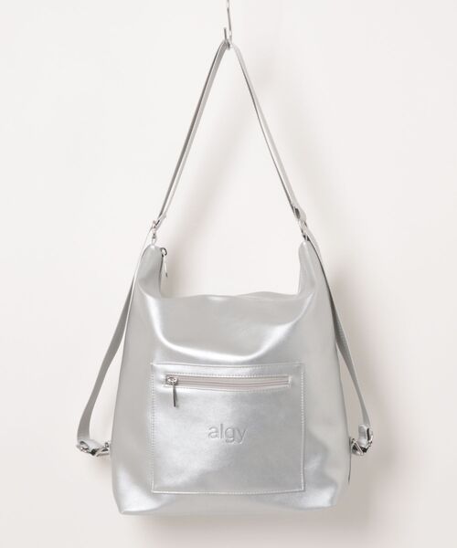 algy（アルジー）の「3WAYショルダーバッグ（ショルダーバッグ・キッズ・ブラック/シルバー/ベージュ・FREE）」の3枚目の写真