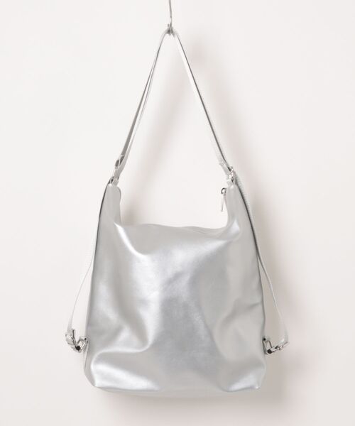 algy（アルジー）の「3WAYショルダーバッグ（ショルダーバッグ・キッズ・ブラック/シルバー/ベージュ・FREE）」の4枚目の写真