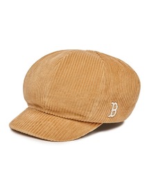 MLB（メジャーリーグベースボール）の「エムエルビー【MLB】- ボストン・レッドソックス キャップ 【Boston Red Sox CORDUROY NEWSBOY CAP 3ACBC0126】（キャスケット）」