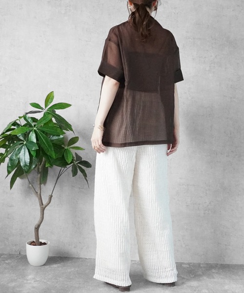 SELECT LEVERY（セレクトリベリー）の「レースイージーパンツ（その他パンツ・レディース・ホワイト/ブラック・LARGE/MEDIUM/X-LARGE）」の15枚目の写真