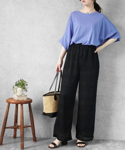 SELECT LEVERY（セレクトリベリー）の「レースイージーパンツ（その他パンツ・レディース・ホワイト/ブラック・LARGE/MEDIUM/X-LARGE）」の10枚目の写真
