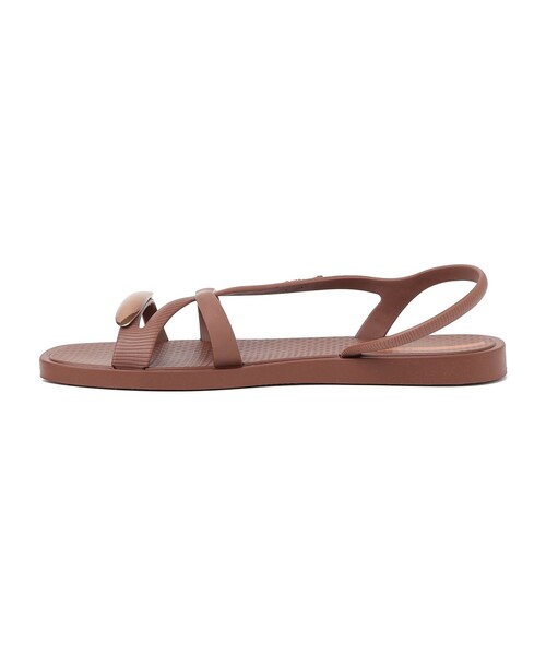 IPANEMA(イパネマ)の「Ipanema: GO CHIC クロス ストラップ ビーチサンダル(サンダル・レディース・ブラック/ブラウン・S/M)」の3枚目の写真