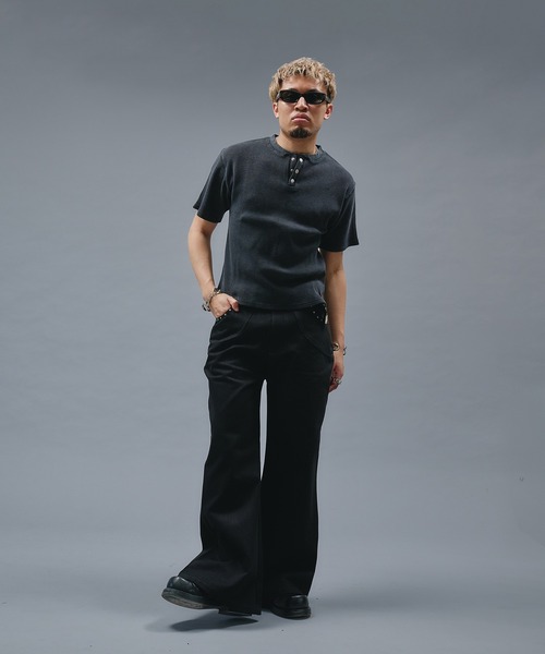 Metal Henry neck Thermal T/ メタルヘンリーネックサーマルT（Tシャツ