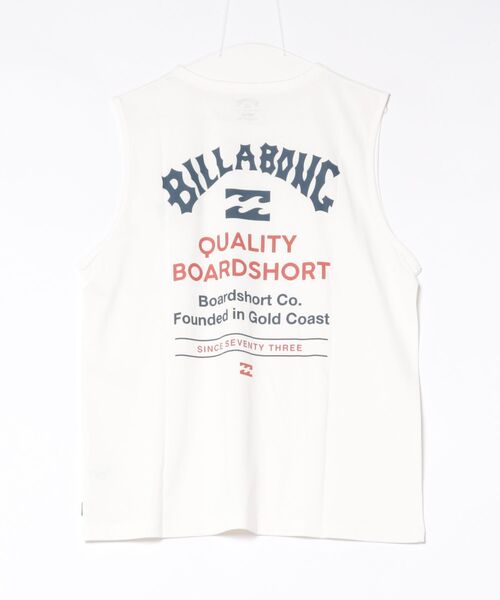 BILLABONG(ビラボン)の「BILLABONG/ビラボン タンクトップ ARCH 73 BG01A350(タンクトップ・メンズ・スミクロ/オフホワイト・M/L)」の3枚目の写真