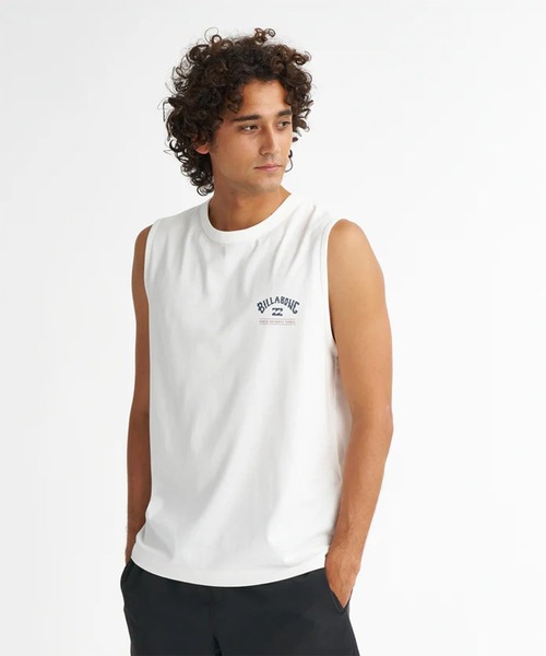BILLABONG(ビラボン)の「BILLABONG/ビラボン タンクトップ ARCH 73 BG01A350(タンクトップ・メンズ・スミクロ/オフホワイト・M/L)」の5枚目の写真