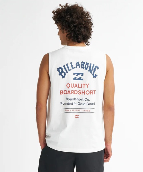 BILLABONG(ビラボン)の「BILLABONG/ビラボン タンクトップ ARCH 73 BG01A350(タンクトップ・メンズ・スミクロ/オフホワイト・M/L)」の6枚目の写真