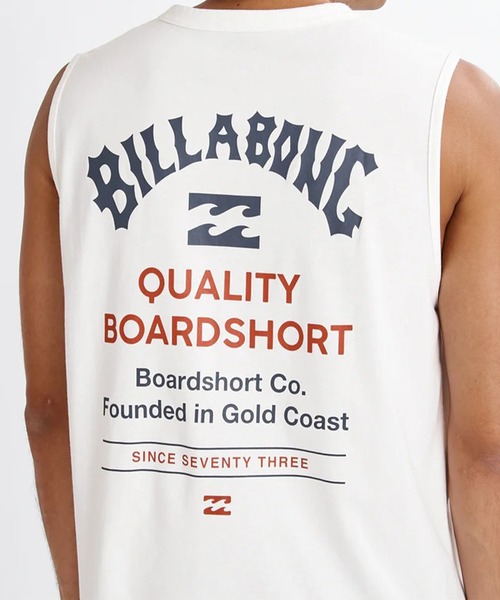 BILLABONG(ビラボン)の「BILLABONG/ビラボン タンクトップ ARCH 73 BG01A350(タンクトップ・メンズ・スミクロ/オフホワイト・M/L)」の7枚目の写真