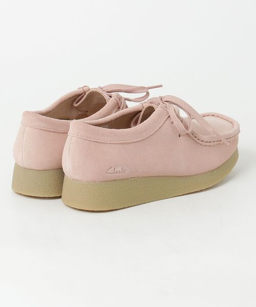 Clarks(クラークス)の「クラークス WallabeeEVOSh ワラビーエヴォシュー(モカシン/デッキシューズ・レディース・ピンク系その他・55/50/45/40/35/30)」の2枚目の写真