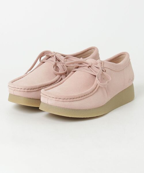 Clarks(クラークス)の「クラークス WallabeeEVOSh ワラビーエヴォシュー(モカシン/デッキシューズ・レディース・ピンク系その他・55/50/45/40/35/30)」の10枚目の写真