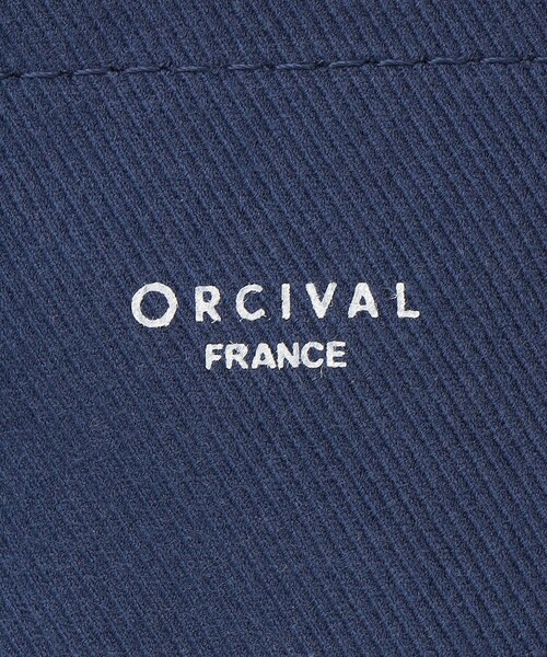 ORCIVAL(オーシバル)の「ORCIVAL: A4 トート バッグ(トートバッグ・レディース・ナチュラル/ネイビー・ONE SIZE)」の7枚目の写真