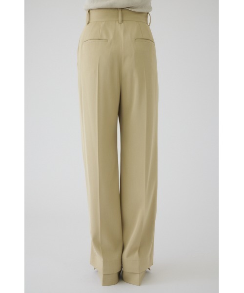 RIM.ARK（リムアーク）の「Cuff detail straight PT カフ ディテール ストレート パンツ（スラックス・レディース・ブラック/ネイビー/ベージュ・38/36）」の17枚目の写真