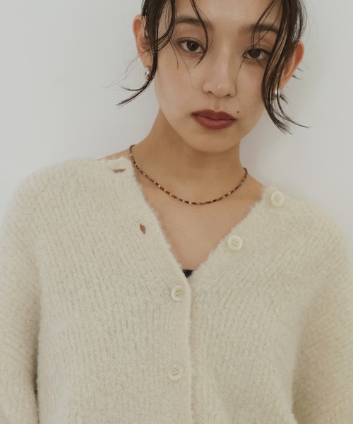 hellam（へラム）の「ビーズネックレス（ネックレス・レディース・ブラウン/ブラック/グレー・FREE）」の18枚目の写真