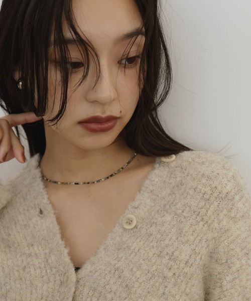hellam（へラム）の「ビーズネックレス（ネックレス・レディース・ブラウン/ブラック/グレー・FREE）」の12枚目の写真